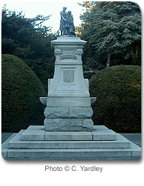 A Monument in Beacon Hill Park